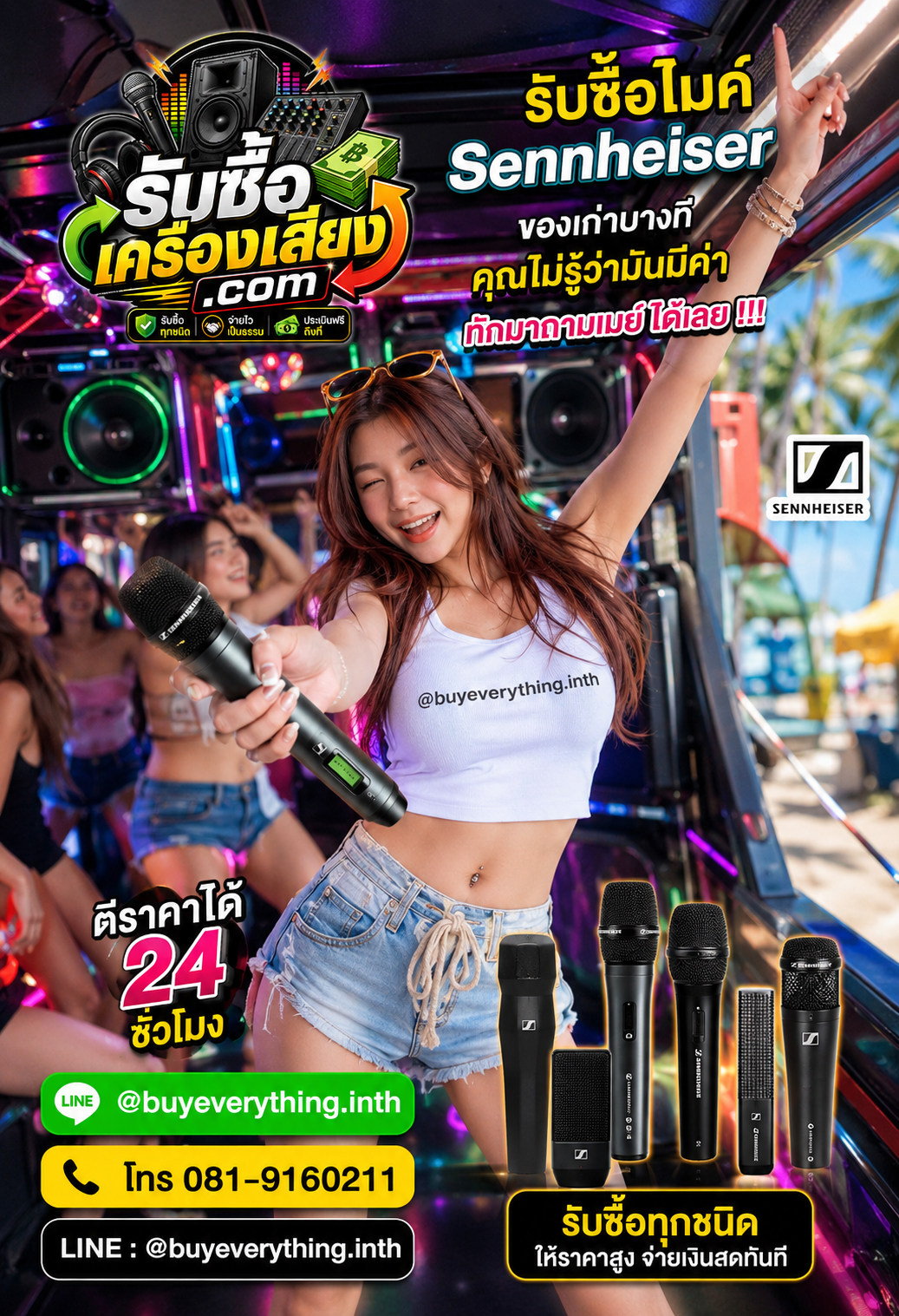 รับซื้อไมค์ Sennheiser ของเก่าบางทีคุณไม่รู้ว่ามันมีค่า
